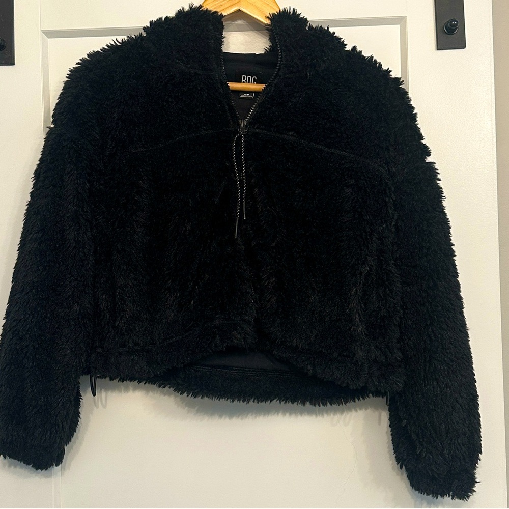 BDG Black Teddy Jacket